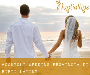 Accumoli wedding (Provincia di Rieti, Latium)