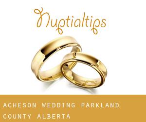 Acheson wedding (Parkland County, Alberta)
