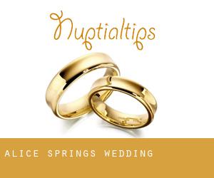 Alice Springs wedding
