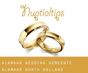 Alkmaar wedding (Gemeente Alkmaar, North Holland)