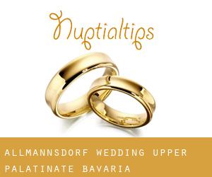 Allmannsdorf wedding (Upper Palatinate, Bavaria)