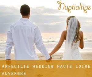 Arfeuilie wedding (Haute-Loire, Auvergne)