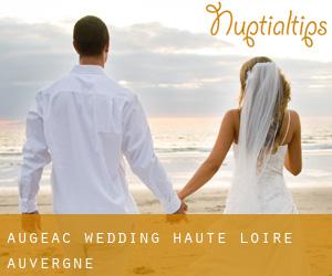Augeac wedding (Haute-Loire, Auvergne)