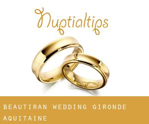Beautiran wedding (Gironde, Aquitaine)