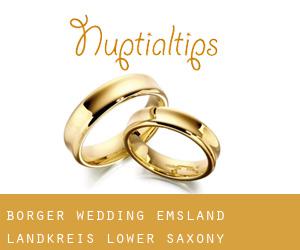 Börger wedding (Emsland Landkreis, Lower Saxony)