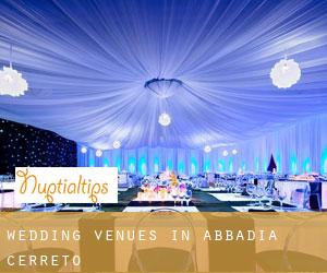 Wedding Venues in Abbadia Cerreto