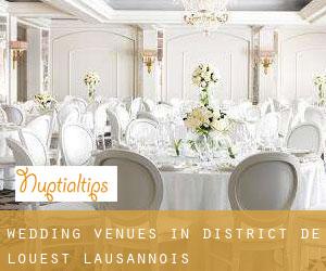 Wedding Venues in District de l'Ouest lausannois