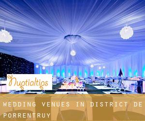Wedding Venues in District de Porrentruy
