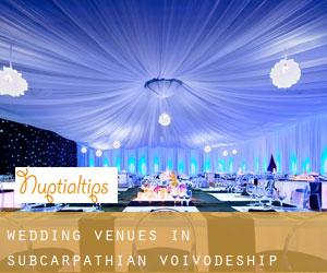 Wedding Venues in Subcarpathian Voivodeship