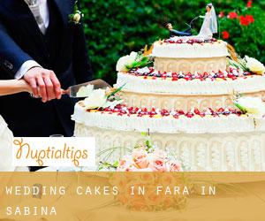 Wedding Cakes in Fara in Sabina