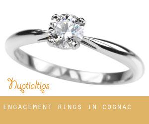 Engagement Rings in Cognac