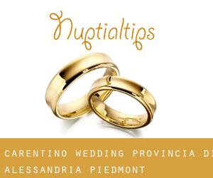 Carentino wedding (Provincia di Alessandria, Piedmont)