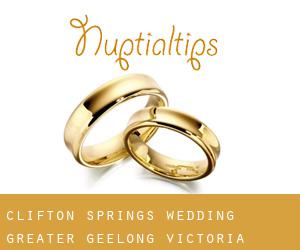 Clifton Springs wedding (Greater Geelong, Victoria)