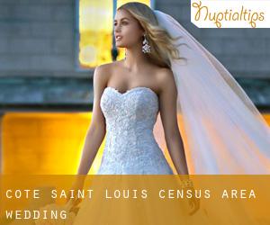 Côte-Saint-Louis (census area) wedding