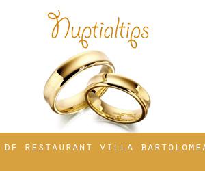 DF Restaurant (Villa Bartolomea)