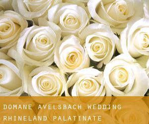 Domäne Avelsbach wedding (Rhineland-Palatinate)