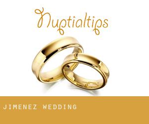 Jiménez wedding
