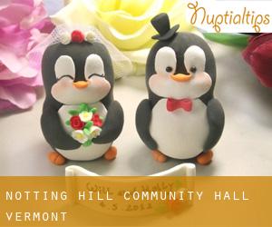 Notting Hill Community Hall (Vermont)