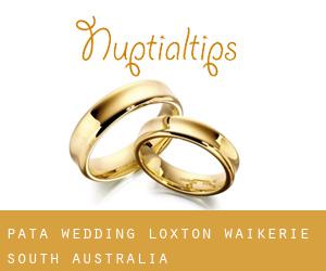 Pata wedding (Loxton Waikerie, South Australia)