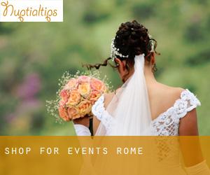 Shop for events (Rome)